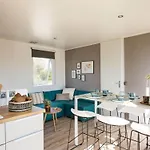 Mobil-home Grand Confort 6p, 3 Ch, Terrasse, 200m Plage, Piscine, Fitness, Parking, Wifi Inclus - Fr-1-361a-29 Feriehus Jullouville-les-Pins
