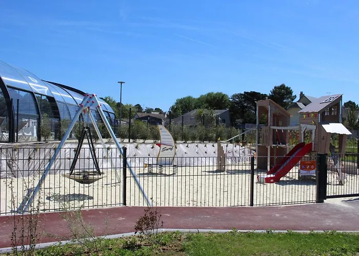 Mobil-home Grand Confort 6p, 3 Ch, Terrasse, 200m Plage, Piscine, Fitness, Parking, Wifi Inclus - Fr-1-361a-29 Jullouville-les-Pins