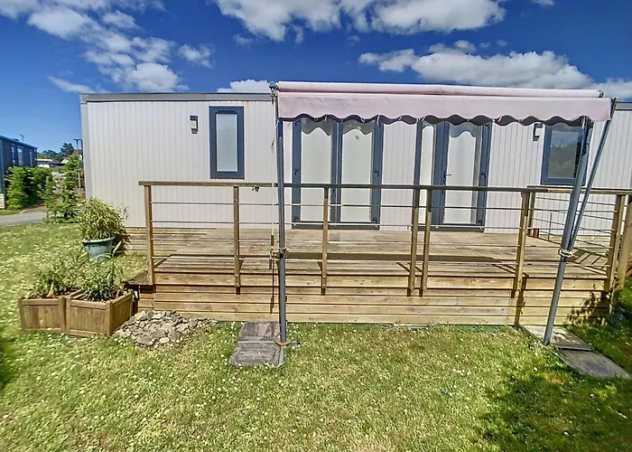 Mobil-home Grand Confort 6p, 3 Ch, Terrasse, 200m Plage, Piscine, Fitness, Parking, Wifi Inclus - Fr-1-361a-29