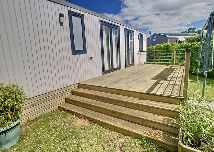 Mobil-home Grand Confort 6p, 3 Ch, Terrasse, 200m Plage, Piscine, Fitness, Parking, Wifi Inclus - Fr-1-361a-29 Prázdninový dům Jullouville-les-Pins